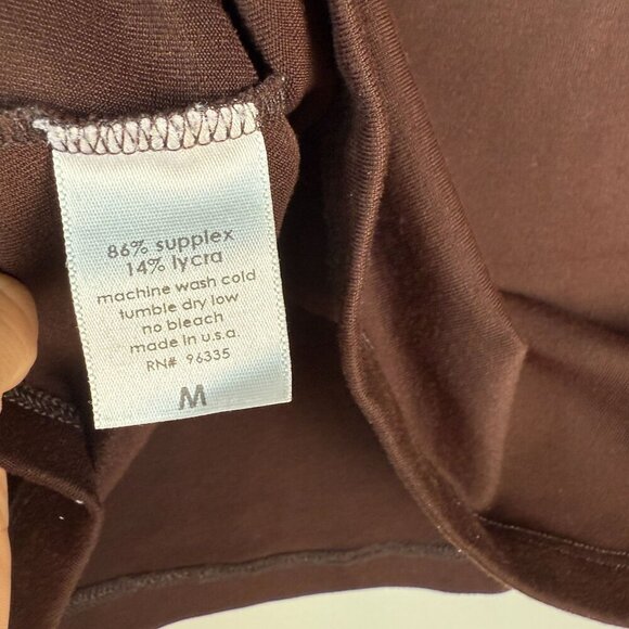 NOT FOR SALE Susana Monaco Essential Tube Top Java Brown Size Medium - Picture 9 of 9